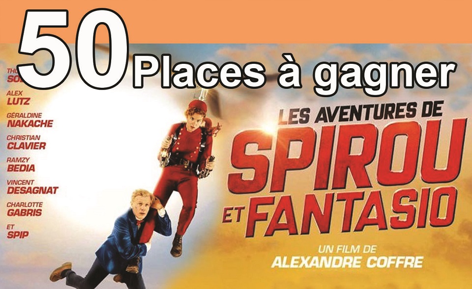50 Places A Gagner Pour Les Aventures De Spirou Et Fantasio Avec Le Reseau Icc